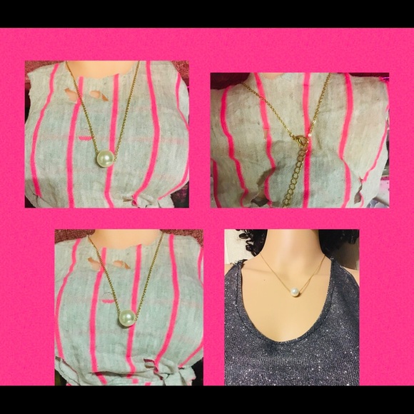 Pearl Ball Droplets necklaces Jewelry - Picture 4 of 4